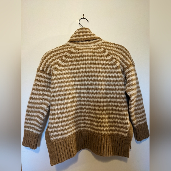 Everlane The Cloud Turtleneck Alpaca Wool Blend in Ginger Root Oat sz M - Picture 8 of 12